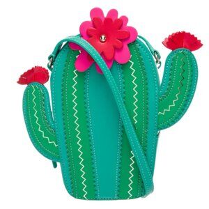 Kate Spade New York New Horizons Cactus Crossbody Bag Scenic Route Novelty Green